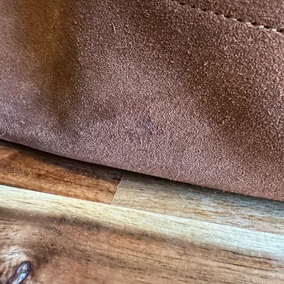 Coach Brown Suede Hobo Bag - Picture 6 of 10